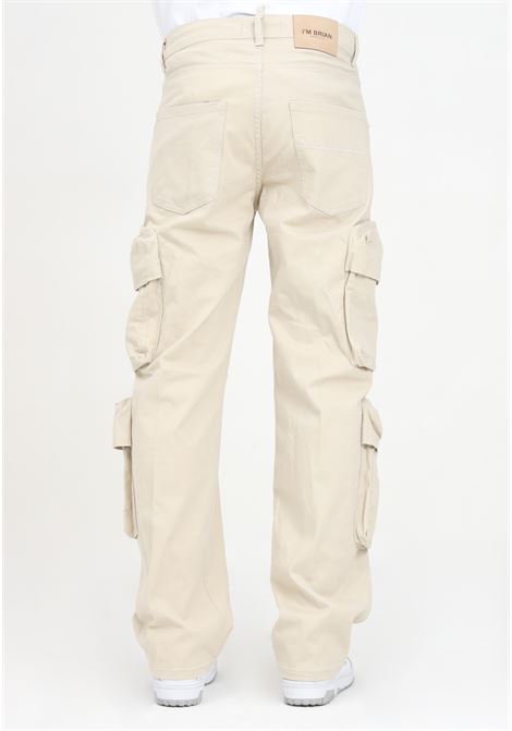 Pantalone cargo panna da uomo IM BRIAN | SAM-L20-24P